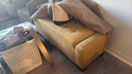 Ottoman with storage 49 inches