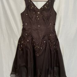 Bridess Brown Dress Women’s Size 20
