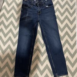 Old navy Mens athletic taper built-in flex pants navy blue 31x30