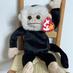 Ty Beanie Babies Mooch The Spider Monkey 1999 Retired Tag Errors