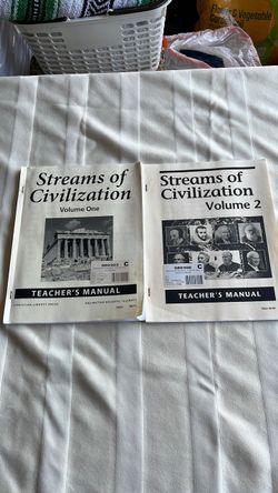 Streams of Civilization Volumes 1 & 2 Teacher’s Manual