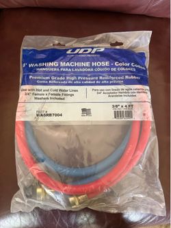Washing machine hose 4 ft (new)