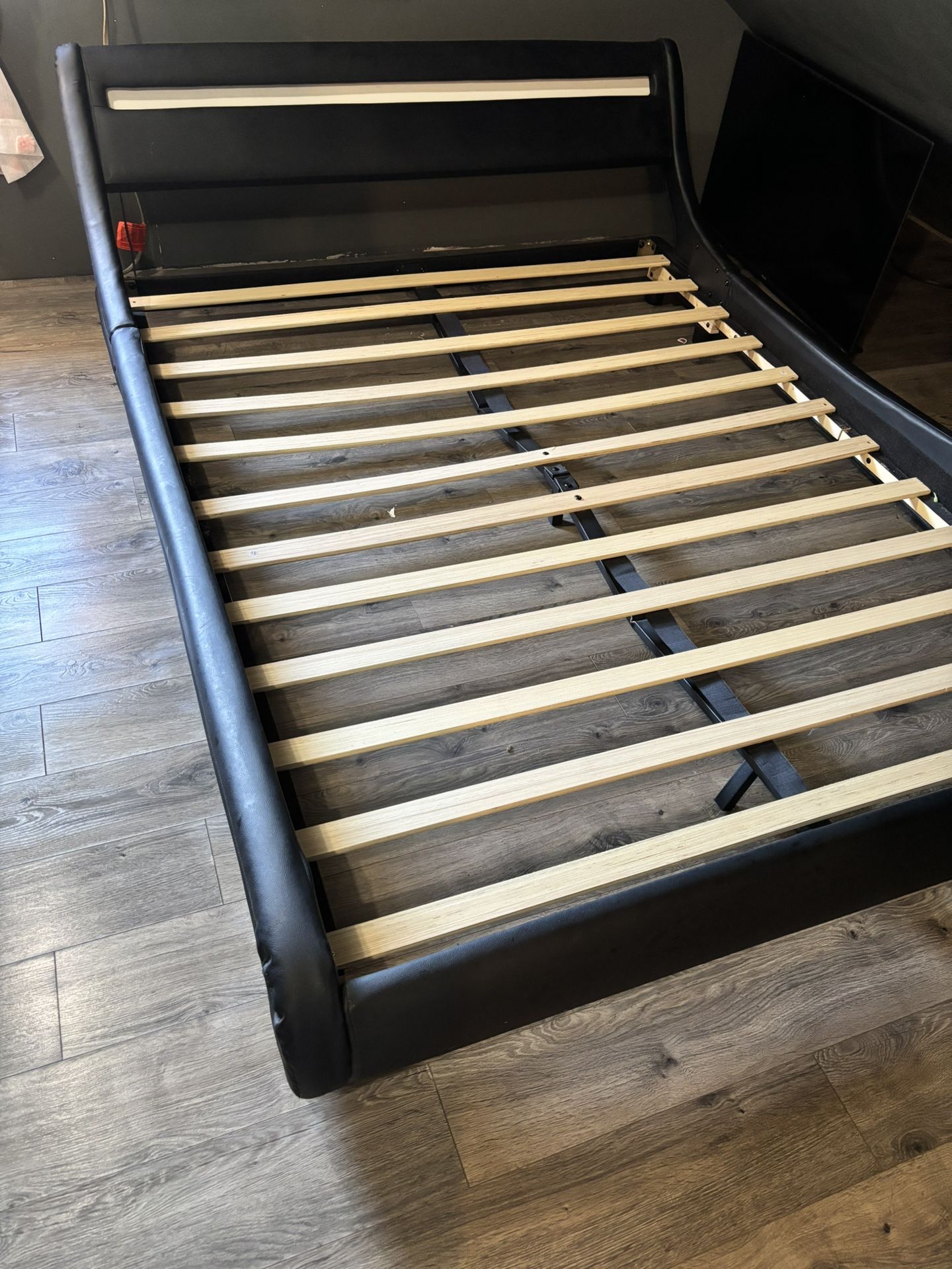 Black Queen Size Bed frame 