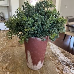 Decorative Faux  Potted Plant 