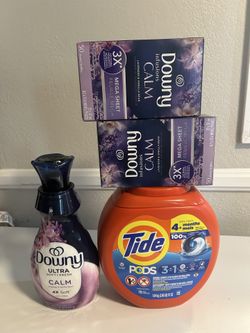 Downy CALM  & Tide