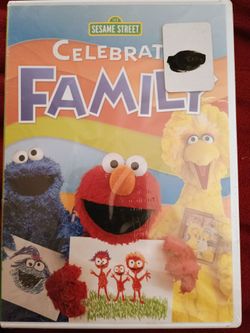 SESAME STREET Celebrate FAMILY (DVD-2019) NEW!