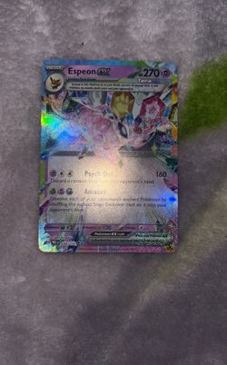 Espeon ex from the Prismatic Evolutions expansion