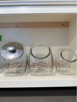 Cookie/ Candy jars (set of three)