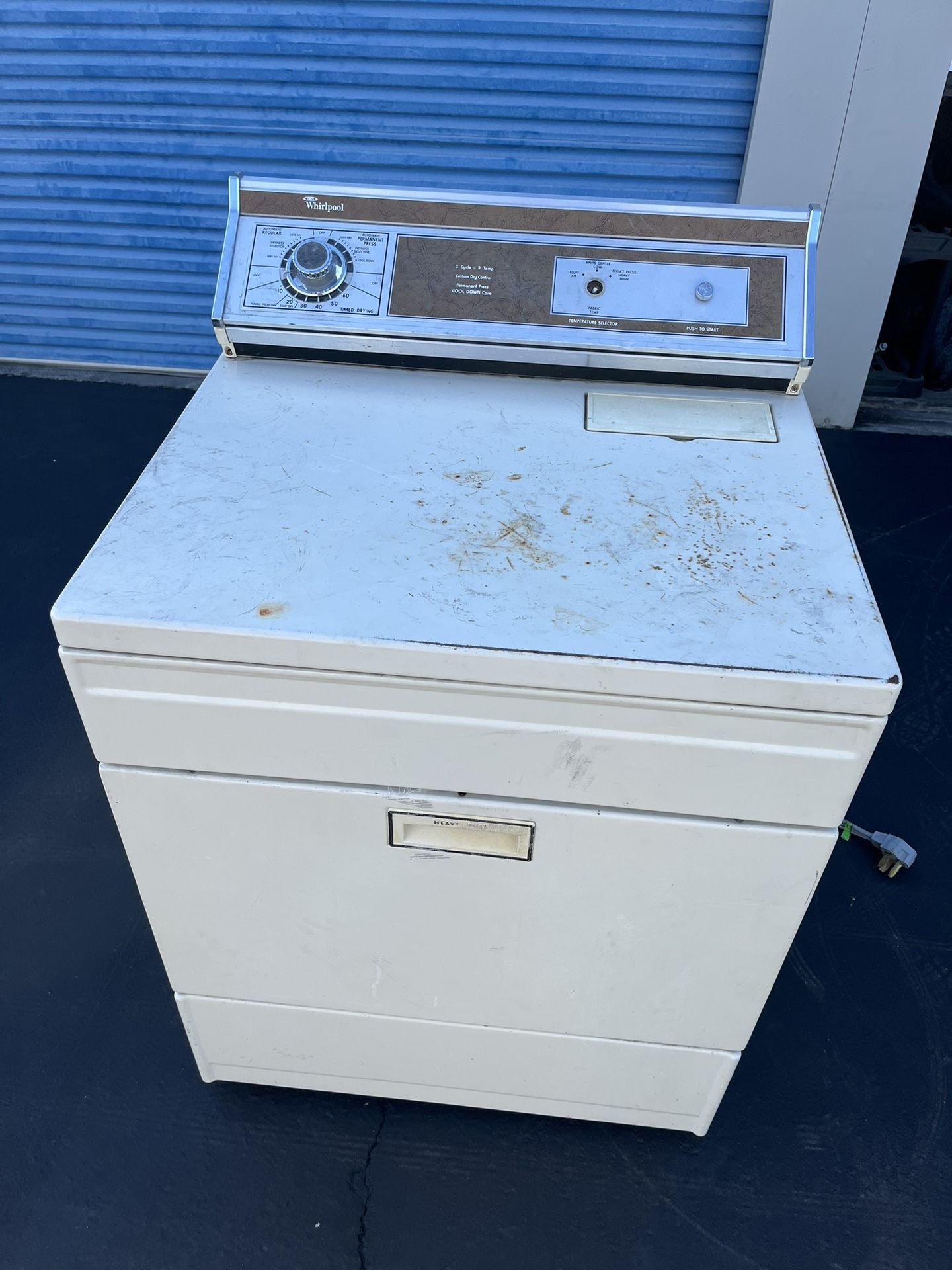 Electric Whirlpool Dryer