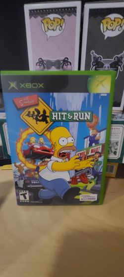 Xbox game the simpsons hit and run