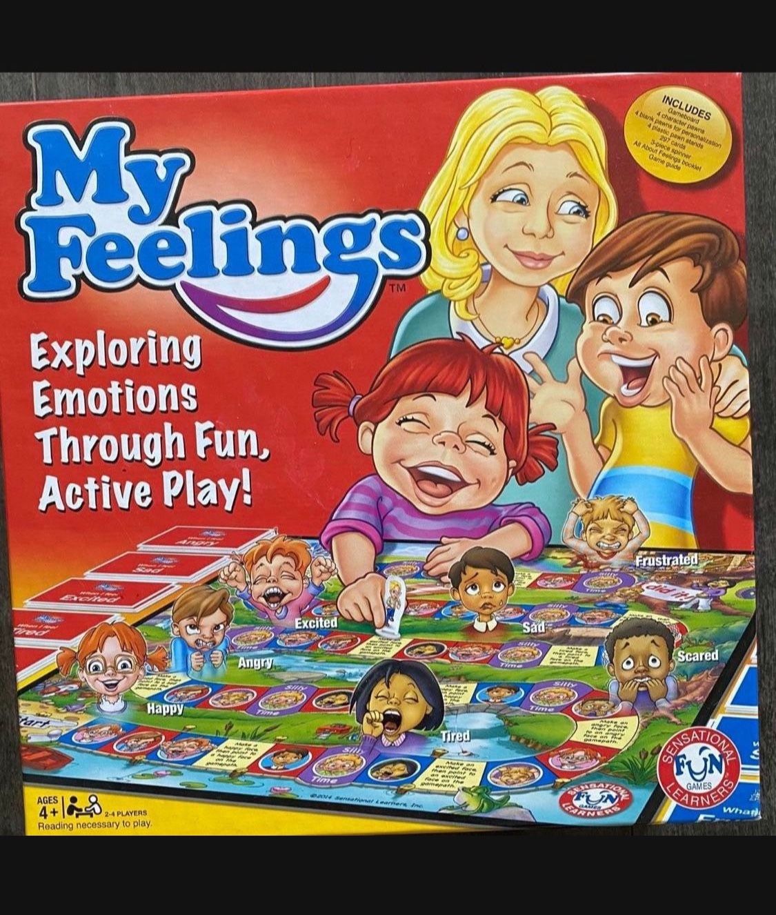 My Feelings Kids Board Game (used Only Few Times) $30