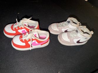 Nike Toddler Sneakers – 2 Pairs: 8C & 7C