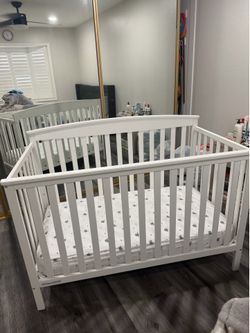 Crib with mattress
