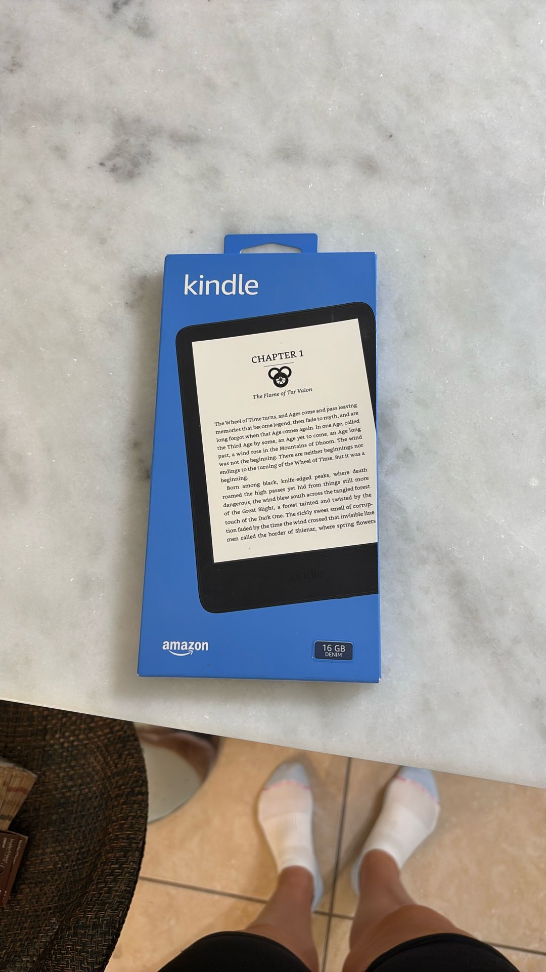 Brand new - Kindle 16GB - Denim