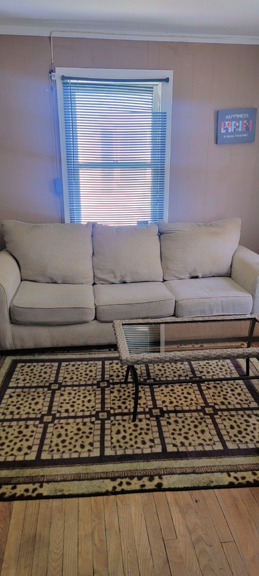 Tan Comfortable Couch