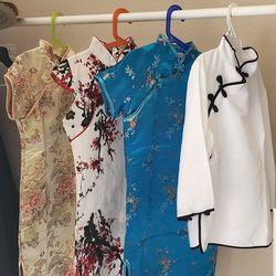 Chinese style dress for girls size 14-16