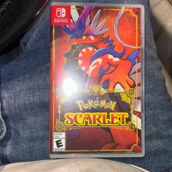 Pokémon SCARLET Nintendo switch Game