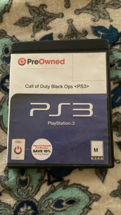 Call of Duty Black Ops PlayStation 3