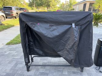 Firewood Rack with cover