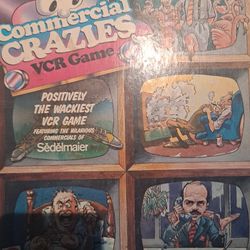 vintage vcr game commercial crazies 
