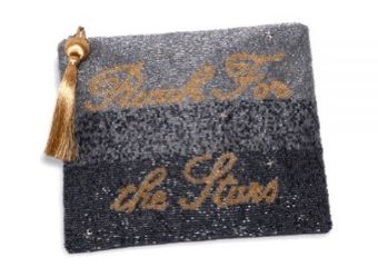 “Reach for the Stars" beaded clutch NEW