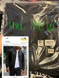 4XL JACKET MENS
