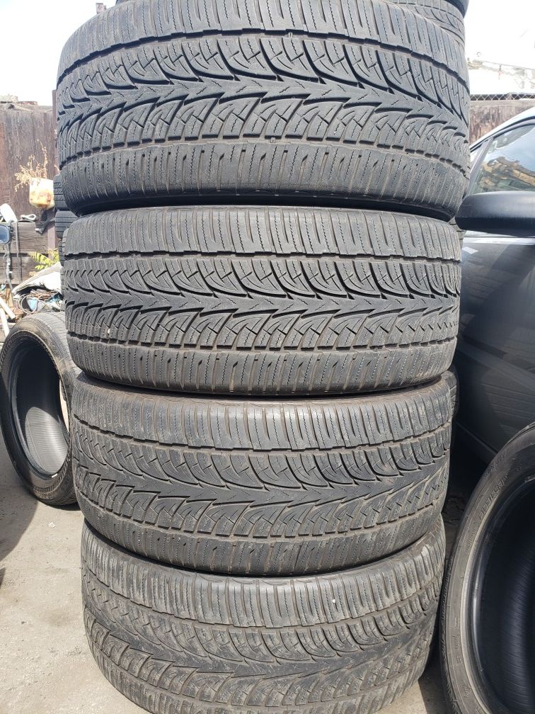 305/35/24 Arroyo Ultra Sport A/S - Used Tires 80%