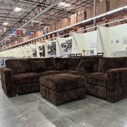 Corduroy Couch New In Box / No Showroom