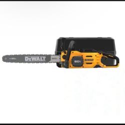 DEWALT FLEXVOLT 60V MAX 20 in. Brushless Cordless Battery Powered Chainsaw and Carry Case (Tool and Case Only