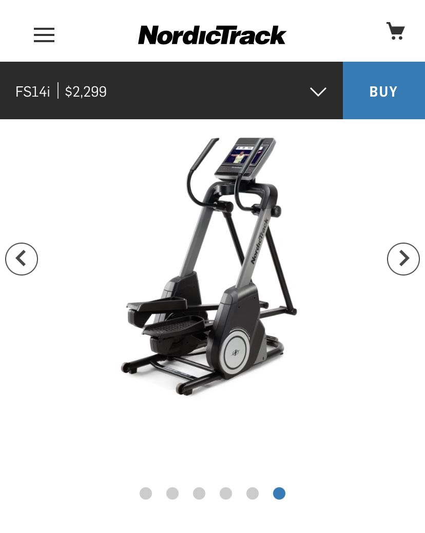 NordicTrack FS14i (Freestride) $1500 OFF RETAIL! 1 Year ifit included!