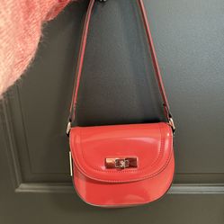 Mini red steve madden shoulder bag