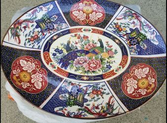 antique plate made in japan