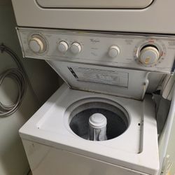 Used Stack Washer Dryer Needs Repaired