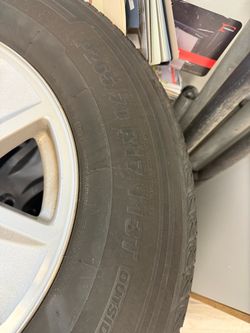 4 tires & rims 17r