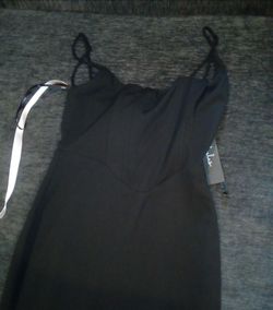 Black Sleek Long Dress ZULU