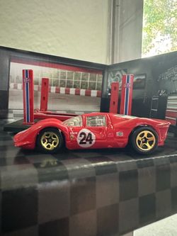 Hot Wheels Ferrari Red Race Car Die-Cast