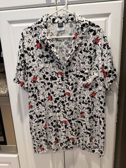 Mickey Mouse Button Up