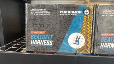 (2) Brand New Pro Armor Seatbelt Harness