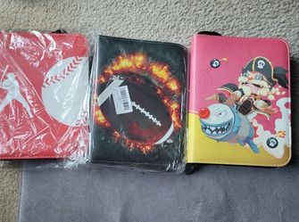 200 Card Binders With Card Sheets 