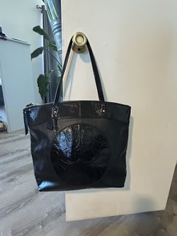 Coach Leather Tote Bag