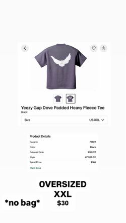 YEEZY GAP PADDED SHIRT