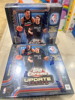 2025/2026 basketball updated mega boxes Topps chrome.