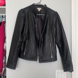 Faux Leather Jacket