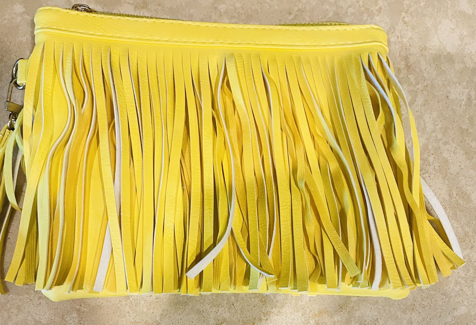 Yellow Wristlet