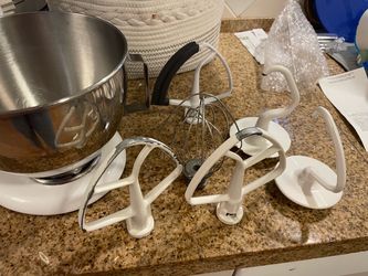 KitchenAid Tilt Head Mixer with Attachments