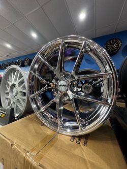 Chrome whistle s5 18x9 5x114