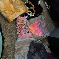 Kids Size 8 long sleeve shirts, girls