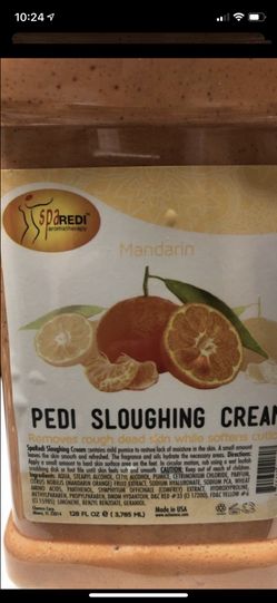 Pedi sloughing cream ( 1 gallon) Remove dead skin