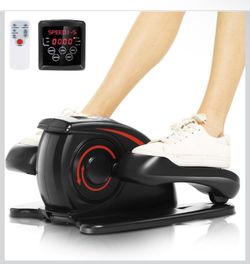 Brandnew Under Desk Elliptical Machine - Quiet Pedal Exerciser for Seniors, Office & Home, Low-Impact Seated Leg Workout Equipment, Smart LCD Display,