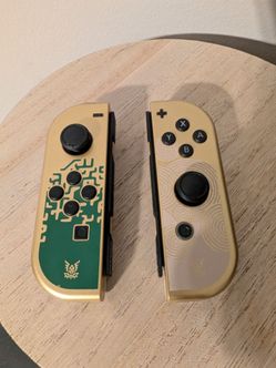 Zelda Nintendo Switch Joycons with drift
